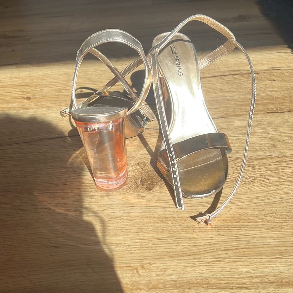 Rose Gold Heels Call It Spring